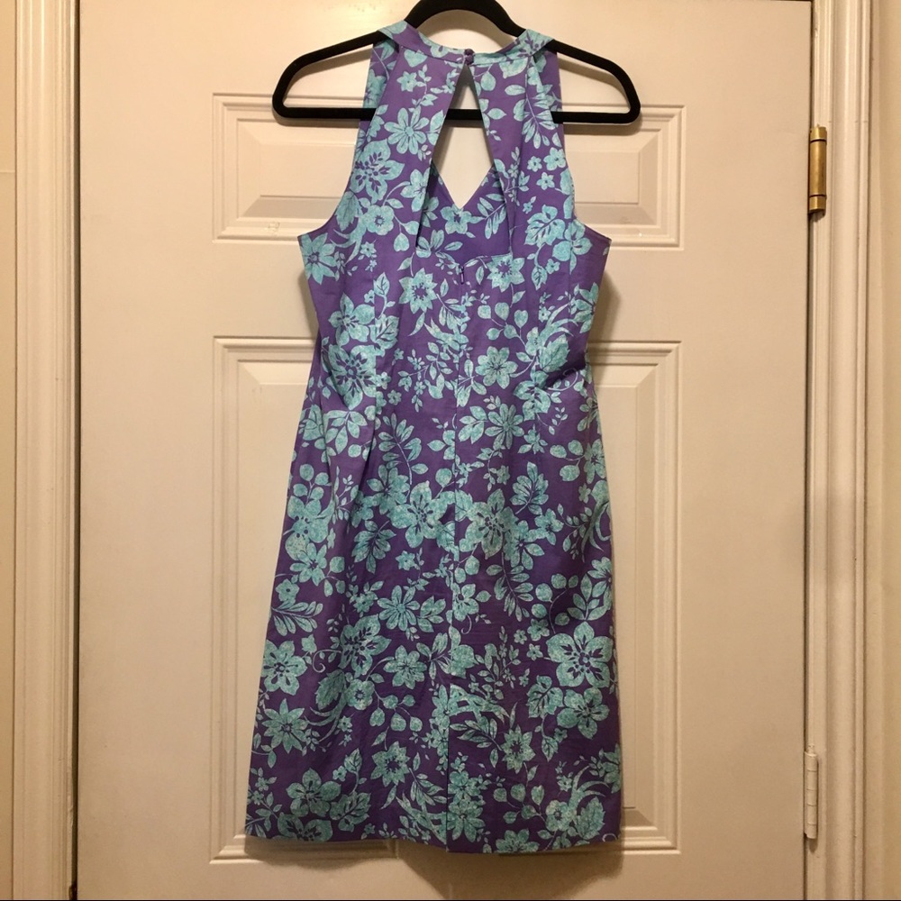 Floral Stretchy Cut Out Dress Size 12P